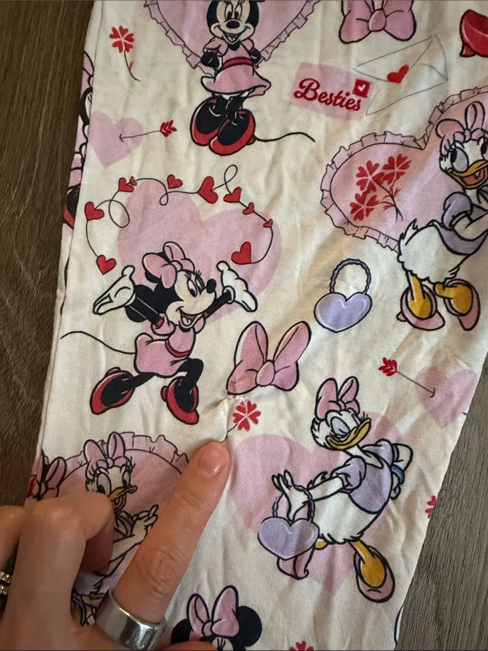 Posh Peanut x Disney Galentines Minnie & Daisy Galentines Pajamas Set- 7/8